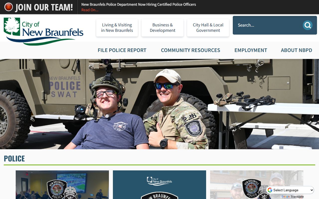 New Braunfels Police Department