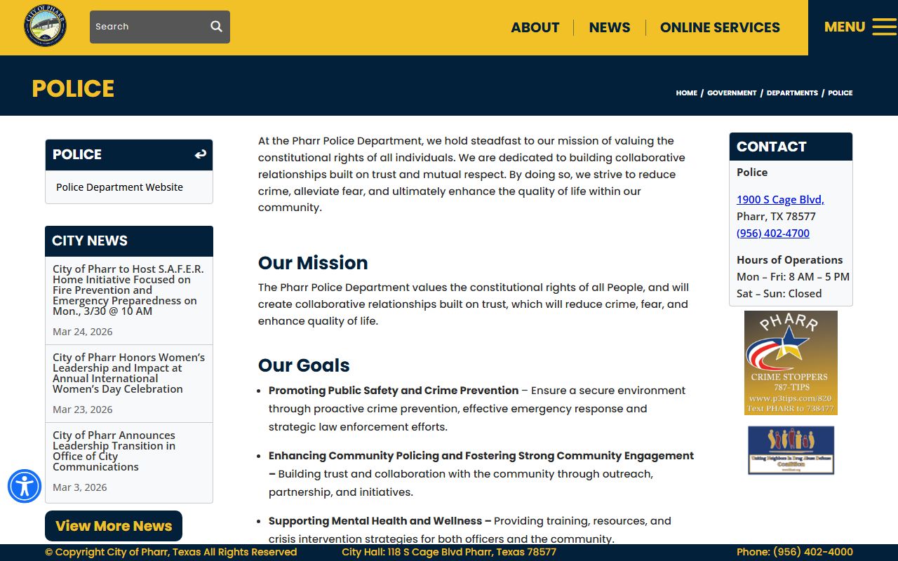 Pharr Police Department