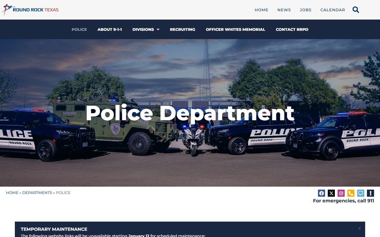 Round Rock Police Department