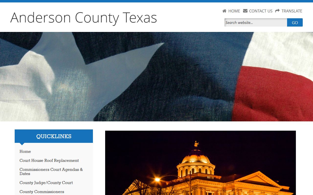 anderson county criminal records official website