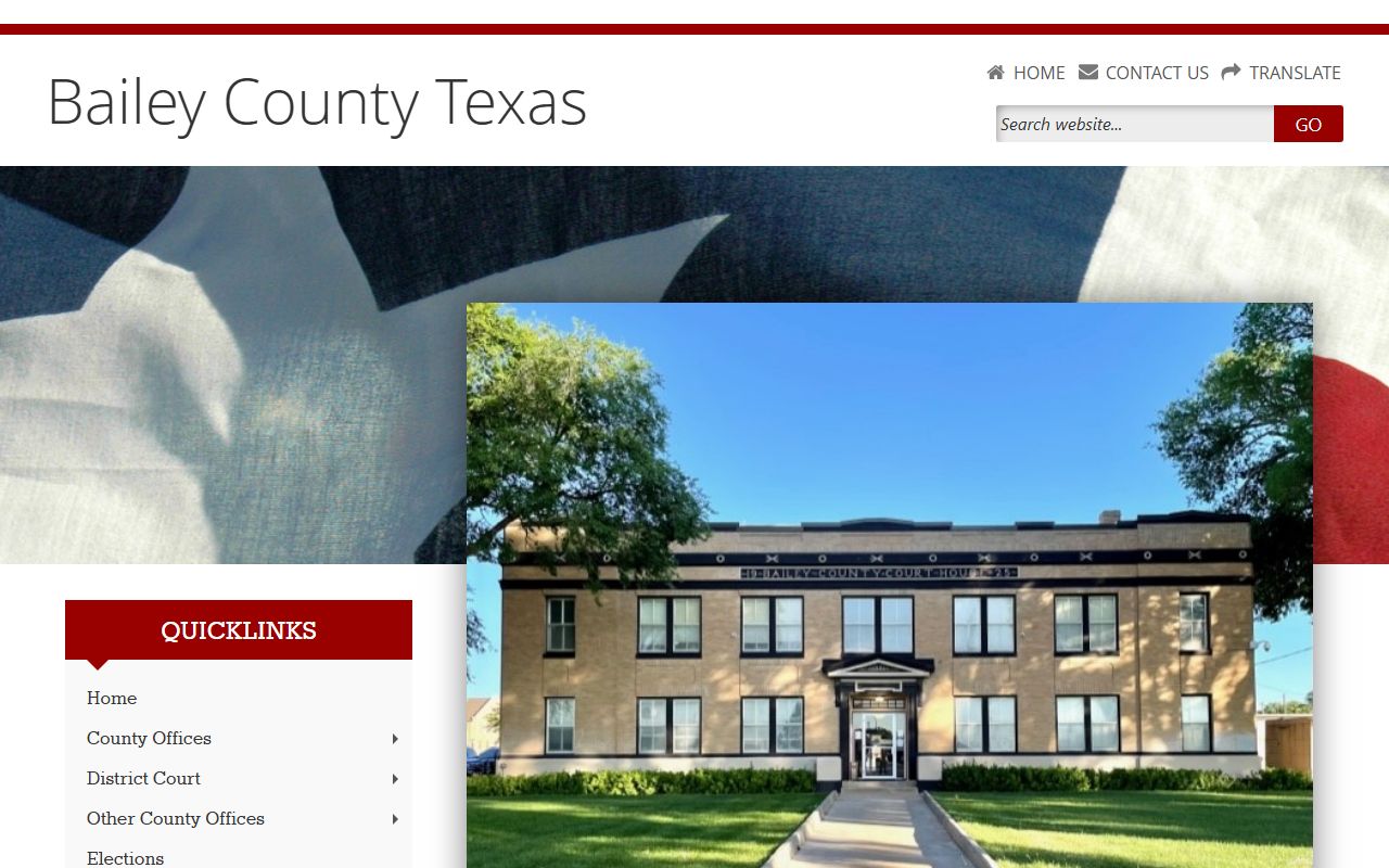 bailey county criminal records official website