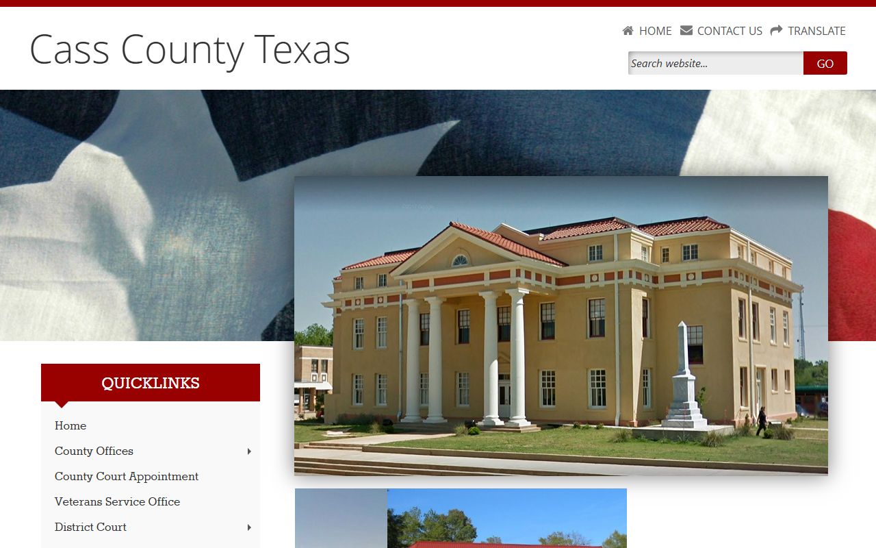 Cass County official website criminal records