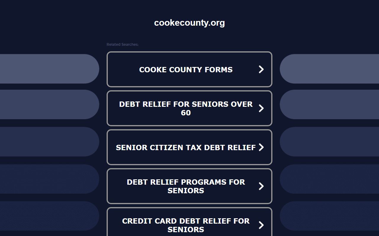 Cooke County portal criminal records