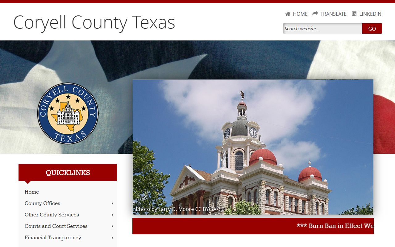Coryell County portal criminal records