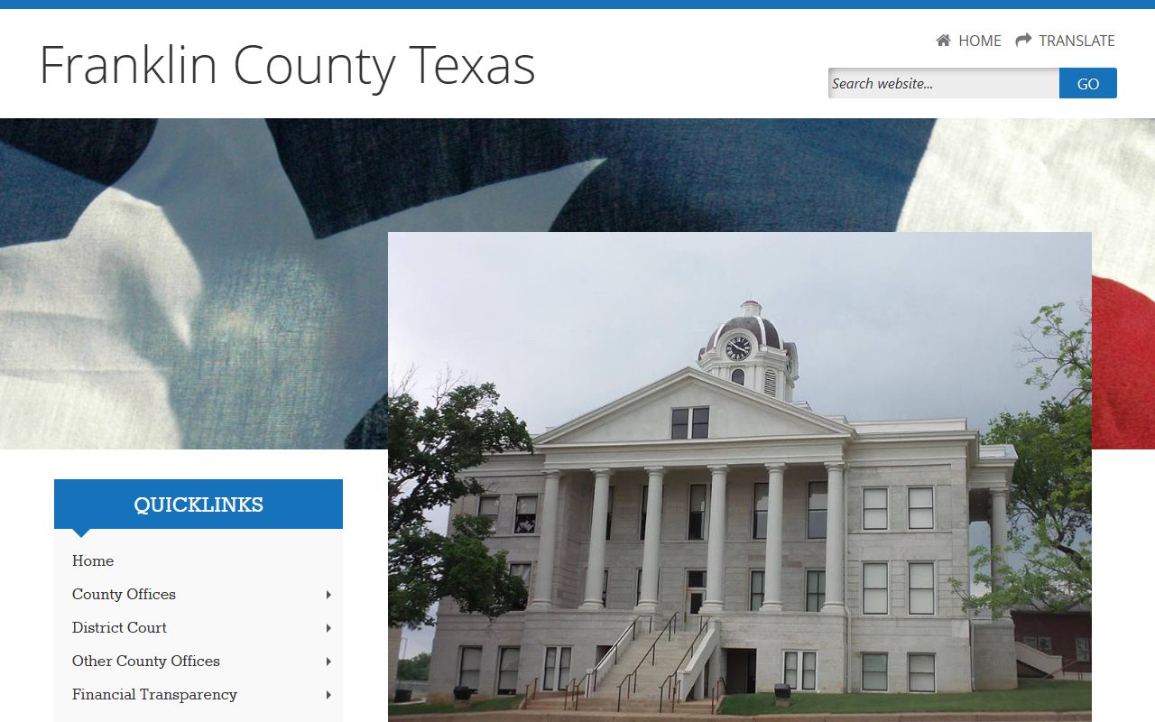 Franklin County official website
