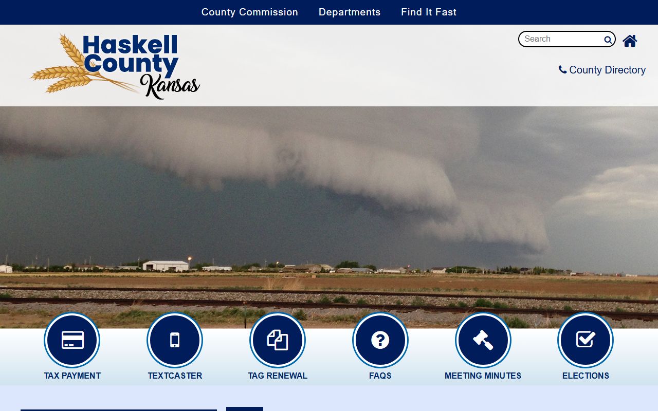 Haskell County portal