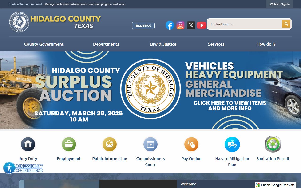 Hidalgo County criminal records portal