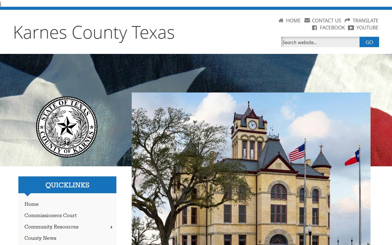 Karnes County official website