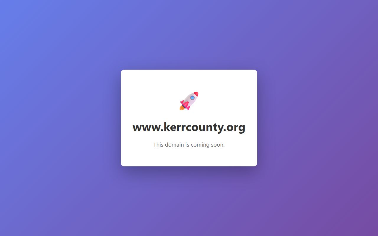Kerr County portal