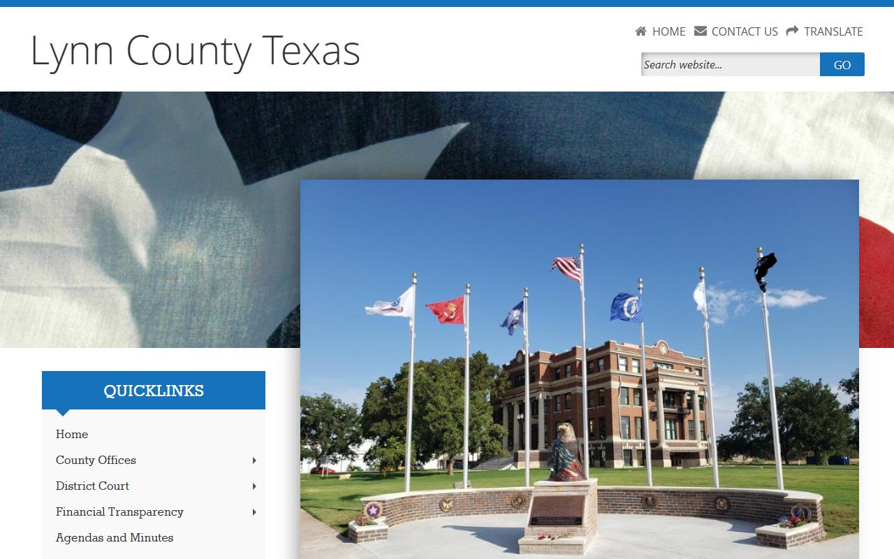 Lynn County official website criminal records