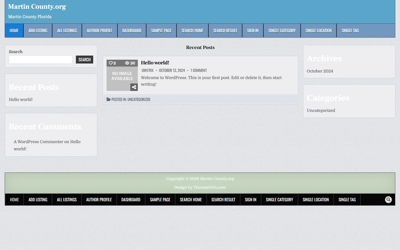 Martin County portal criminal records