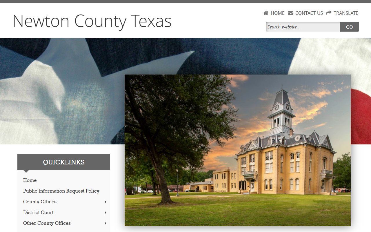 Newton County official website