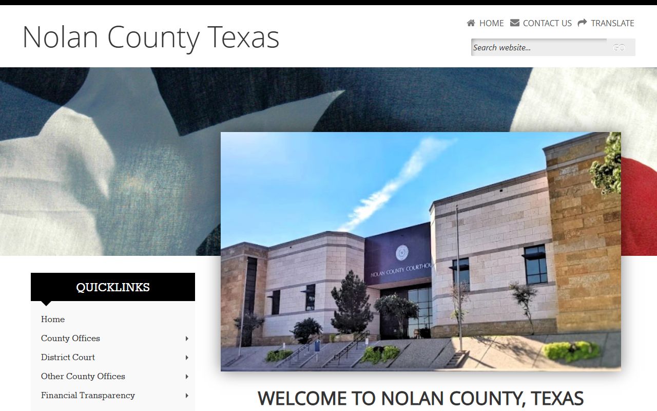 Nolan County official website