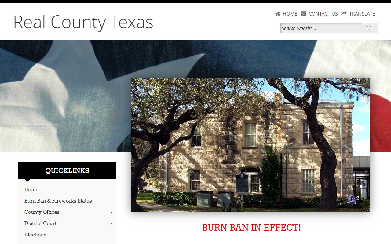 Real County official website