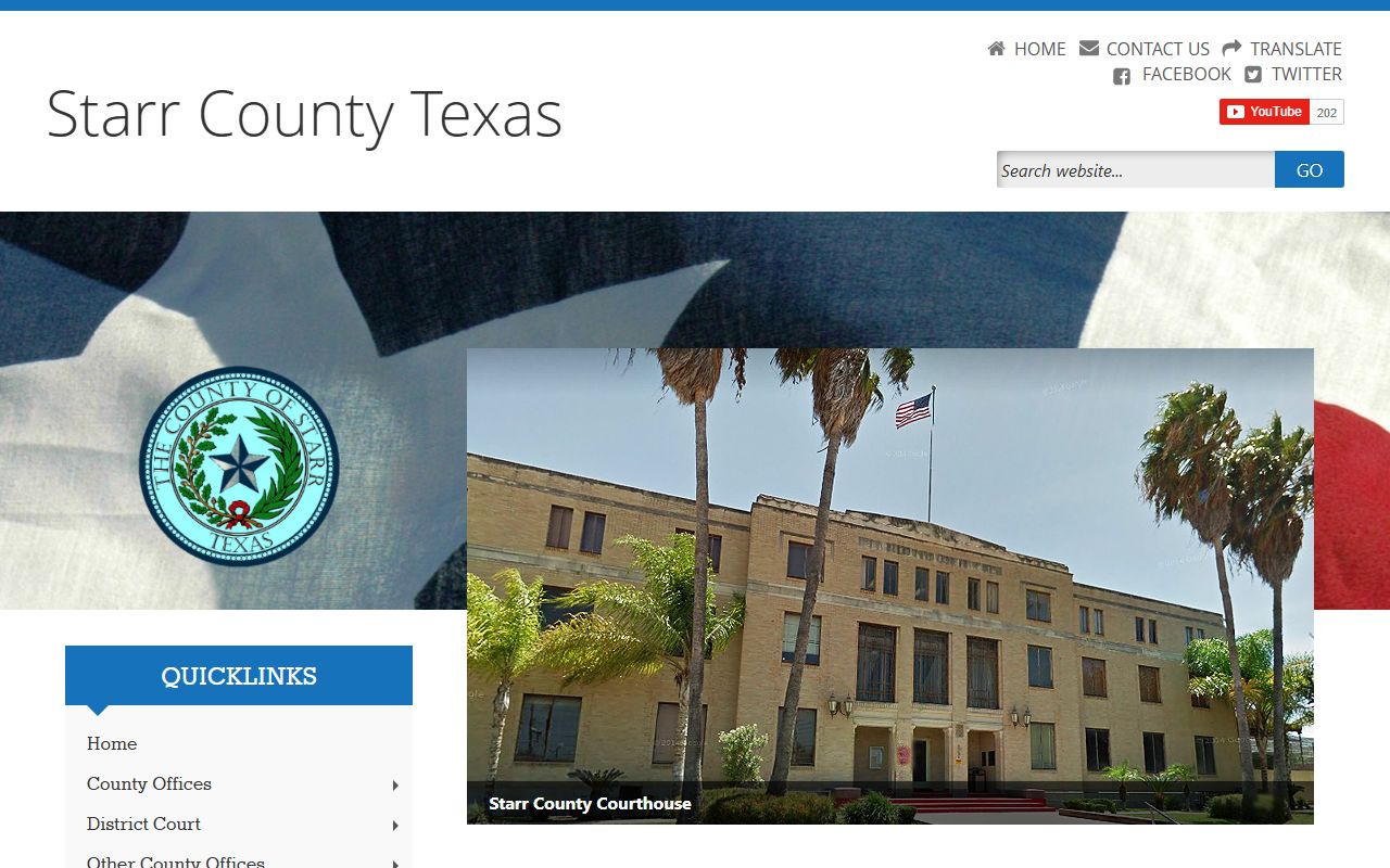 Starr County official website criminal records