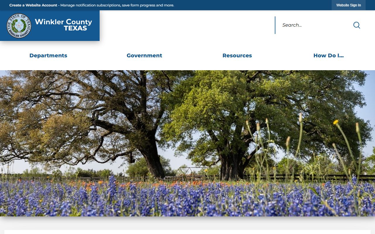 Winkler County official website criminal records