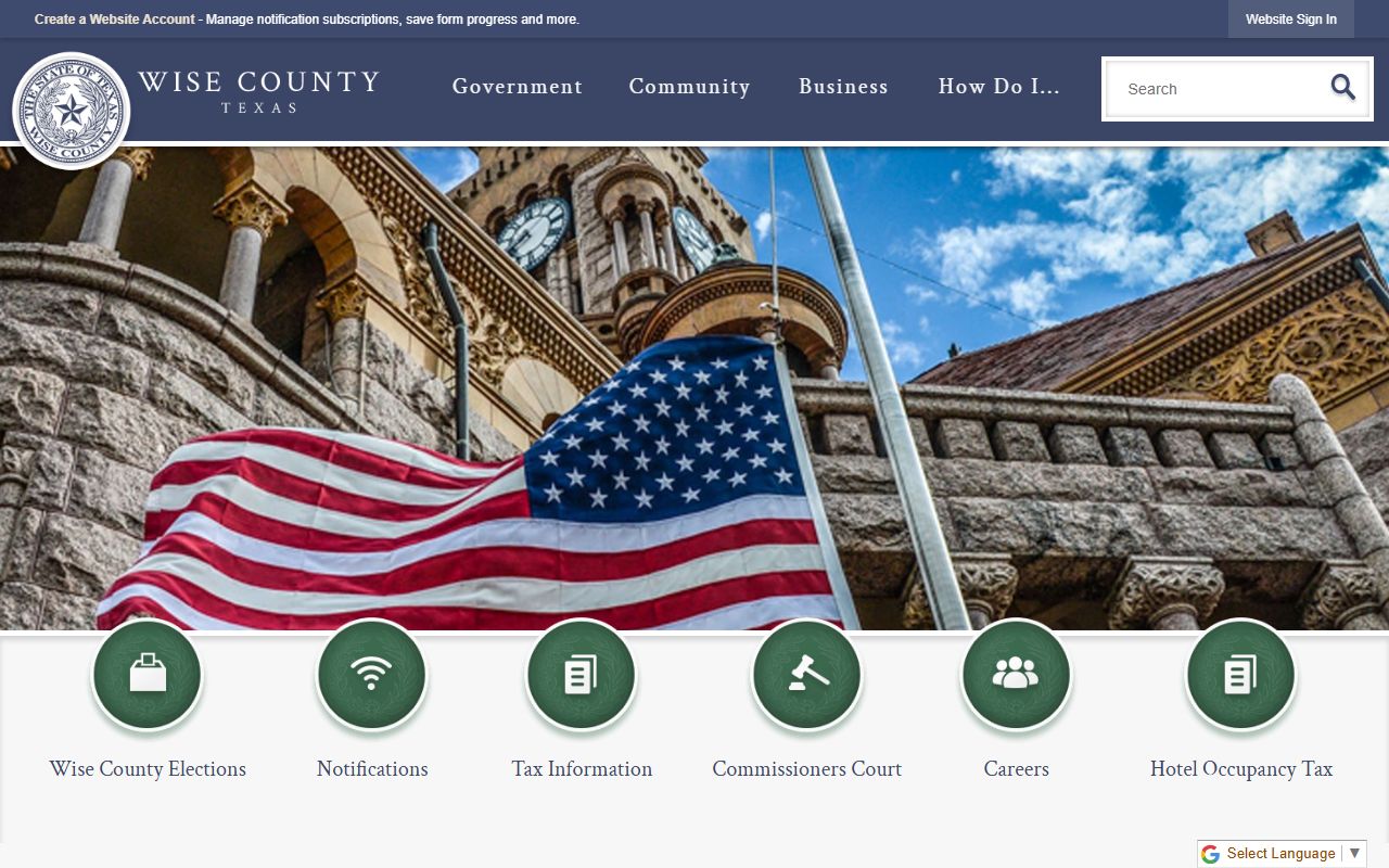 Wise County official website criminal records